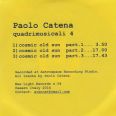 Paolo Catena - Quadrimusicali 4