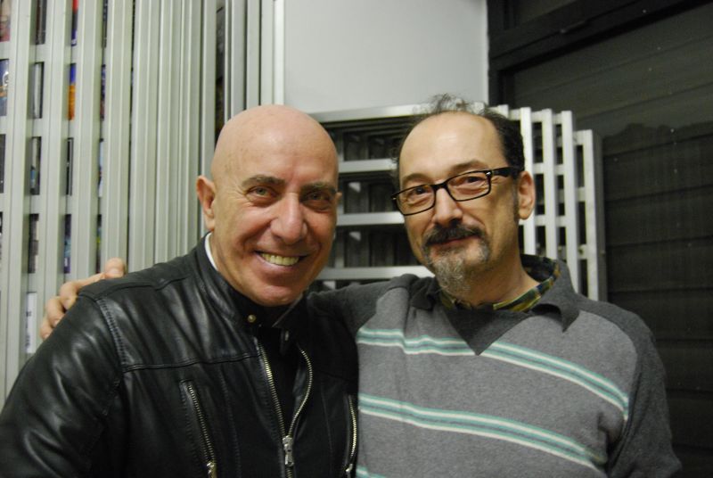 Giancarlo Bolther con Lino Vairetti