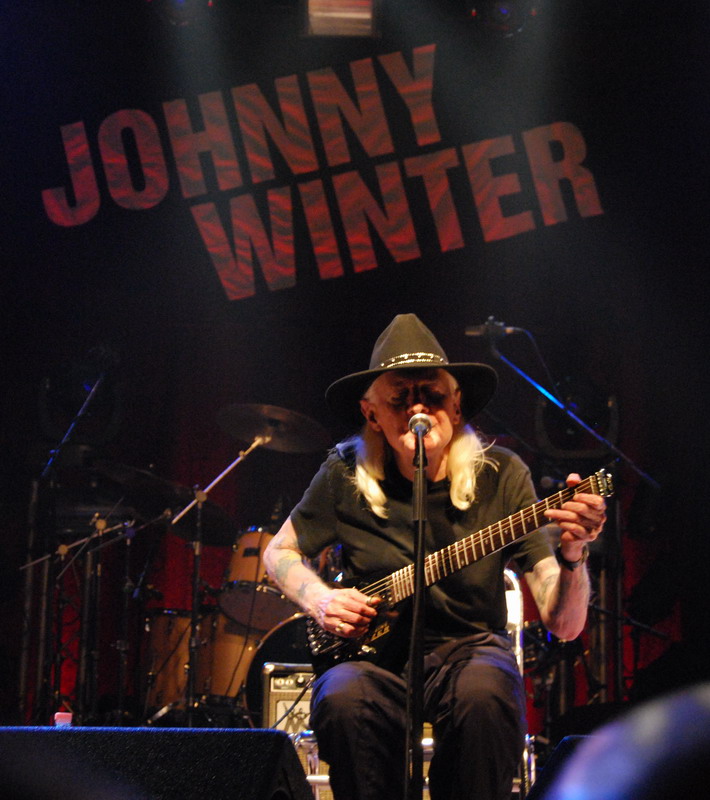 Johnny Winter al Live Club - Trezzo 2010