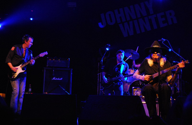 Johnny Winter al Live Club - Trezzo 2010